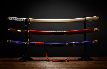 Tamashii Nations - Proplica - One Piece: RORONOA ZORO THREE SWORDS set (Wado Ichimonji, Sandai Kitetsu, Enma)