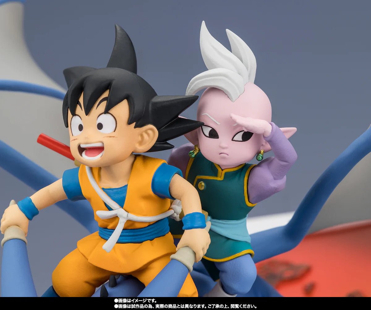 Tamashii Nations - Figuarts Zero - Dragon Ball Daima: Son Goku (Mini) & Supreme Kai (Mini) WELCOME TO THE GREAT ADVENTURE!