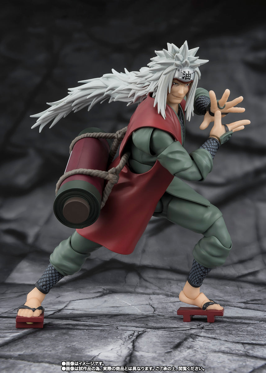 Tamashii Nations - S.H.Figuarts - Naruto: Shippuden: Jiraiya -Hidden Leaf Heroic Master Sage- (Sage Mode Set)