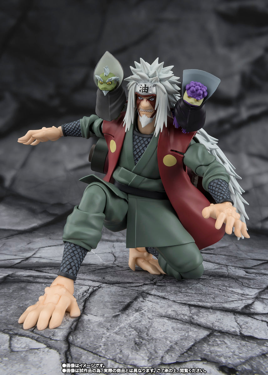 Tamashii Nations - S.H.Figuarts - Naruto: Shippuden: Jiraiya -Hidden Leaf Heroic Master Sage- (Sage Mode Set)