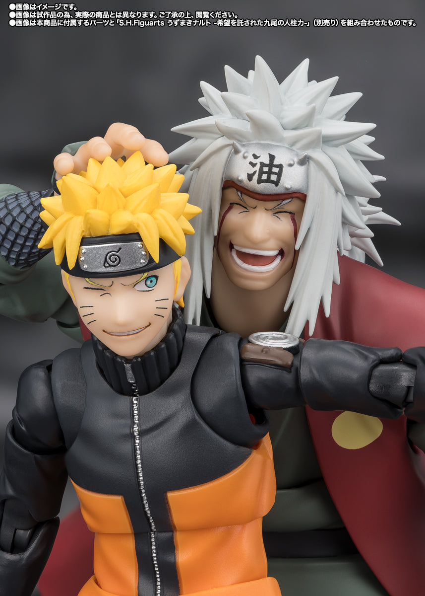 Tamashii Nations - S.H.Figuarts - Naruto: Shippuden: Jiraiya -Hidden Leaf Heroic Master Sage- (Sage Mode Set)