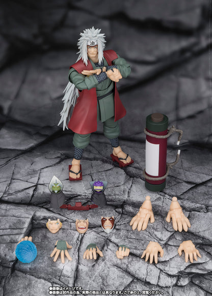 Tamashii Nations - S.H.Figuarts - Naruto: Shippuden: Jiraiya -Hidden Leaf Heroic Master Sage- (Sage Mode Set)