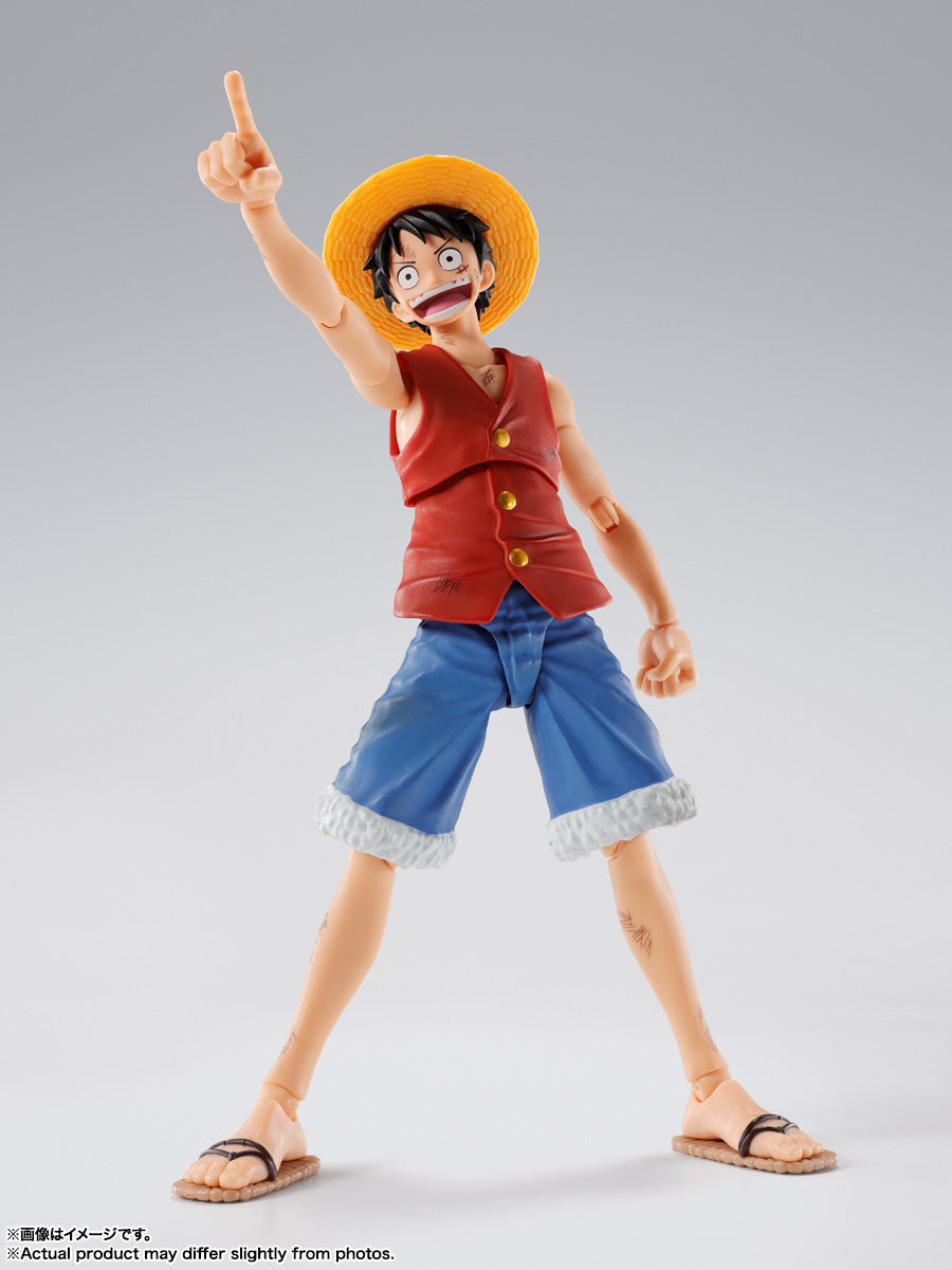 Tamashii Nations - S.H.Figuarts - One Piece: MONKEY.D.LUFFY -ROMANCE DAWN-