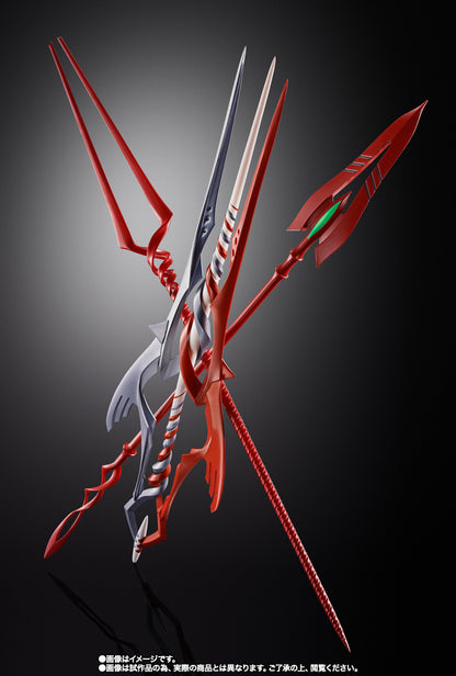 Tamashii Nations - Metal Build - EVANGELION: 3 SPEARS SET FOR EVANGELION 30th with the spear Another color