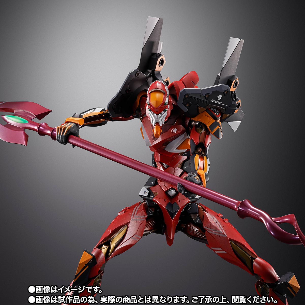 Tamashii Nations - Metal Build - EVANGELION PRODUCTION MODEL-02 30th with the spear of Cassius