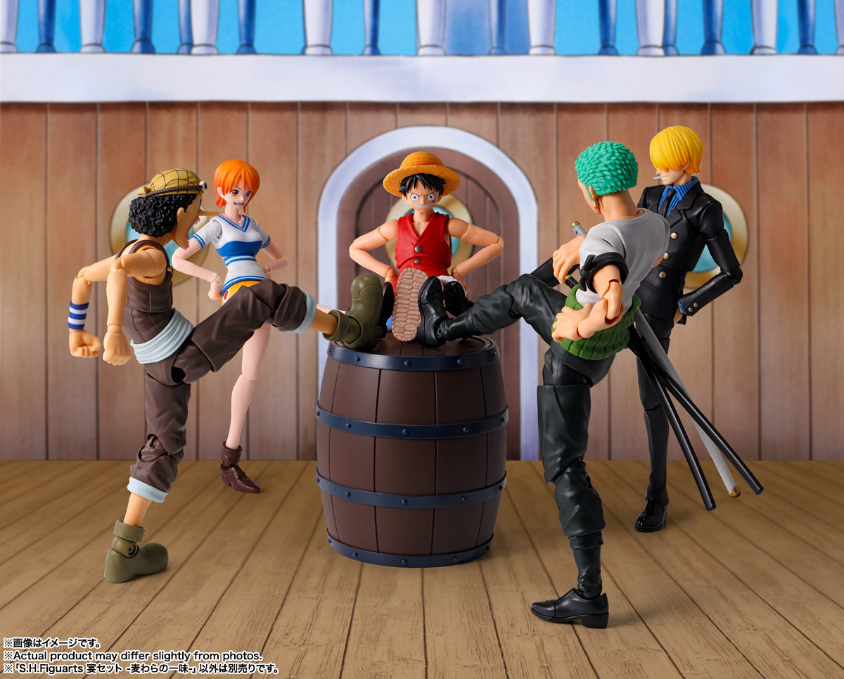 Tamashii Nations - S.H.Figuarts - One Piece: Party Set (The Straw Hat Crew) Optional Parts Set