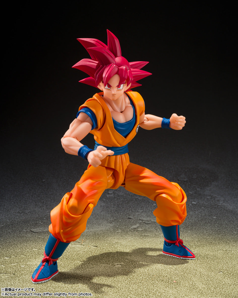 Tamashii Nations - S.H.Figuarts - Dragon Ball Super: Super Saiyan God Goku (God Aura)