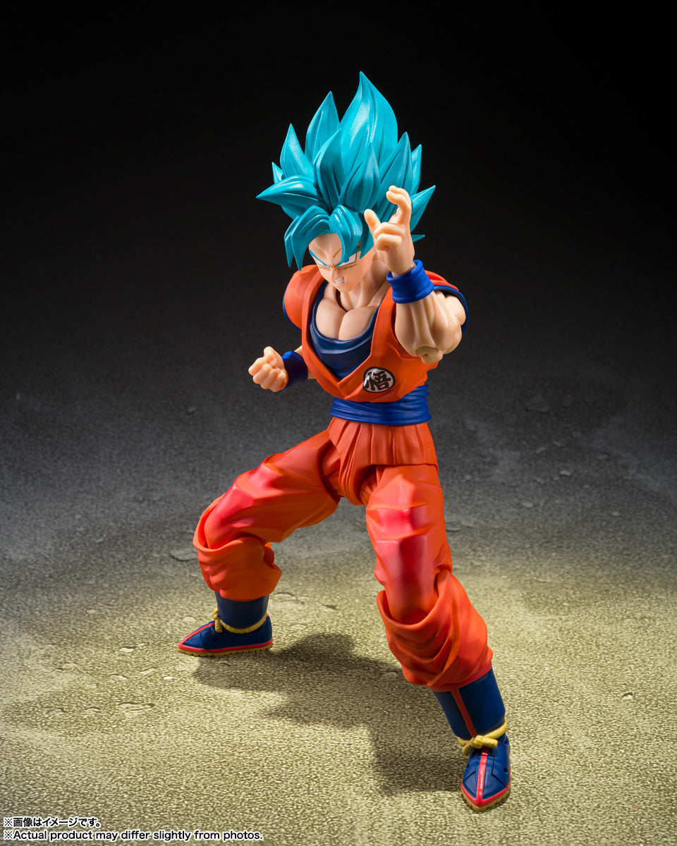 Tamashii Nations - S.H.Figuarts - Dragon Ball Super: SUPER SAIYAN GOD SUPER SAIYAN SON GOKU (BLUE POWER TRANSCENDING LIMITS)