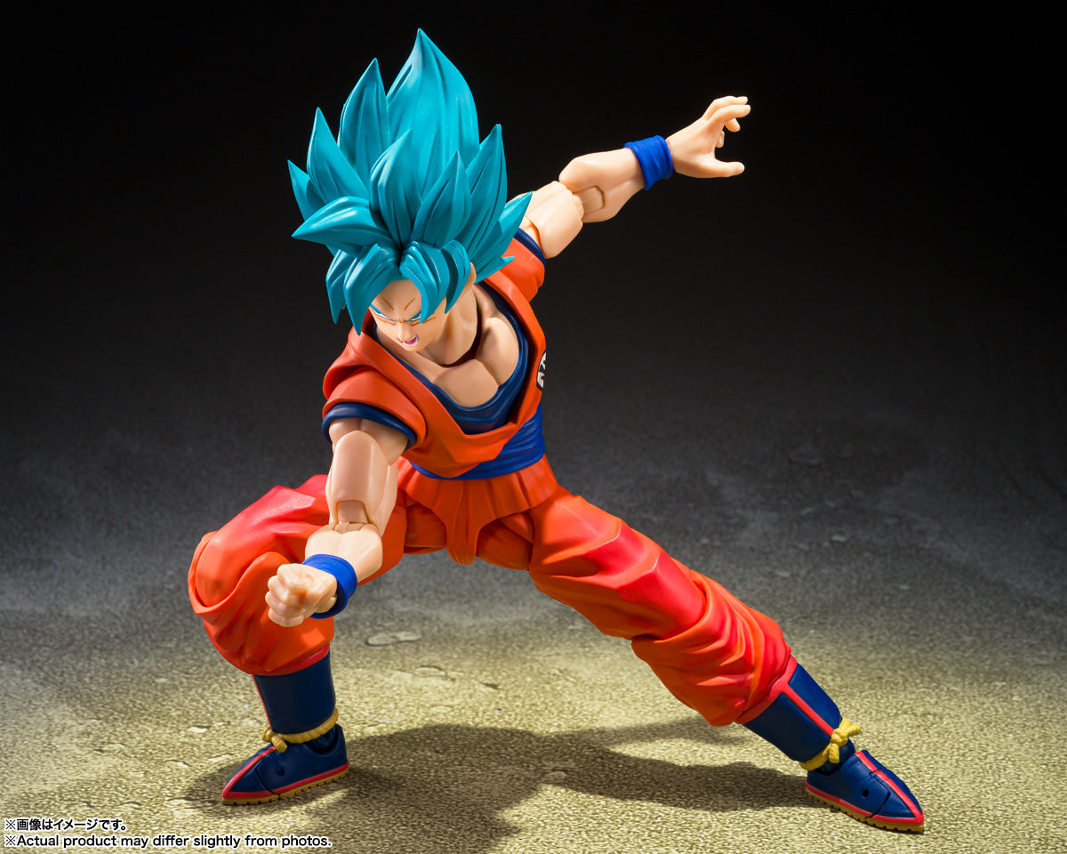 Tamashii Nations - S.H.Figuarts - Dragon Ball Super: SUPER SAIYAN GOD SUPER SAIYAN SON GOKU (BLUE POWER TRANSCENDING LIMITS)