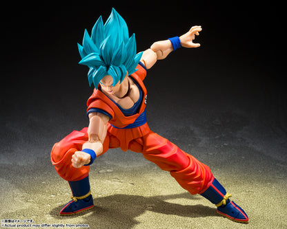 Tamashii Nations - S.H.Figuarts - Dragon Ball Super: SUPER SAIYAN GOD SUPER SAIYAN SON GOKU (BLUE POWER TRANSCENDING LIMITS)