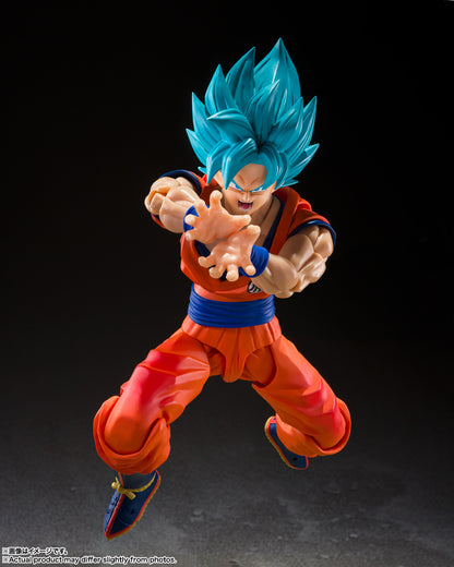 Tamashii Nations - S.H.Figuarts - Dragon Ball Super: SUPER SAIYAN GOD SUPER SAIYAN SON GOKU (BLUE POWER TRANSCENDING LIMITS)