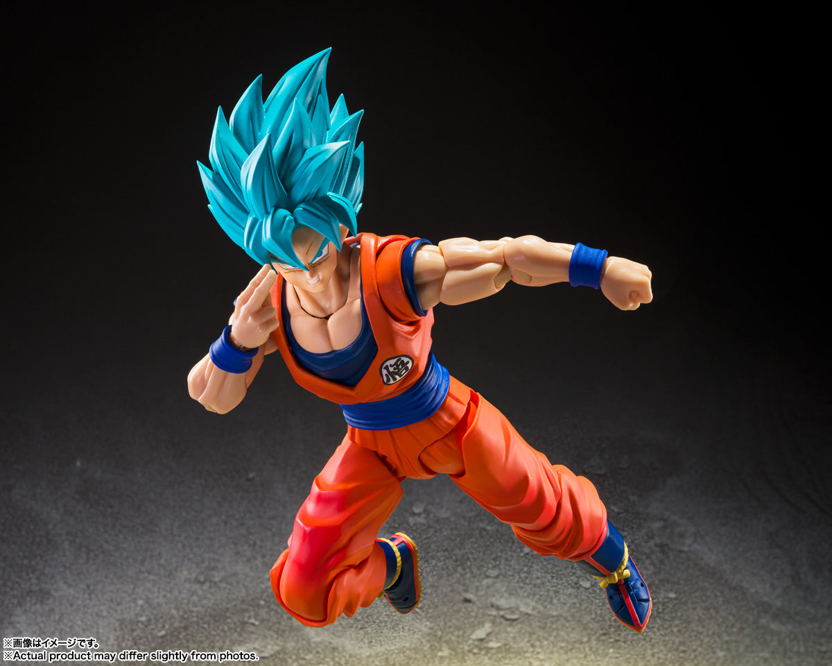 Tamashii Nations - S.H.Figuarts - Dragon Ball Super: SUPER SAIYAN GOD SUPER SAIYAN SON GOKU (BLUE POWER TRANSCENDING LIMITS)