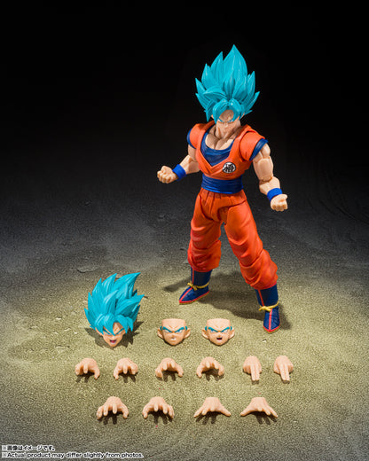 Tamashii Nations - S.H.Figuarts - Dragon Ball Super: SUPER SAIYAN GOD SUPER SAIYAN SON GOKU (BLUE POWER TRANSCENDING LIMITS)