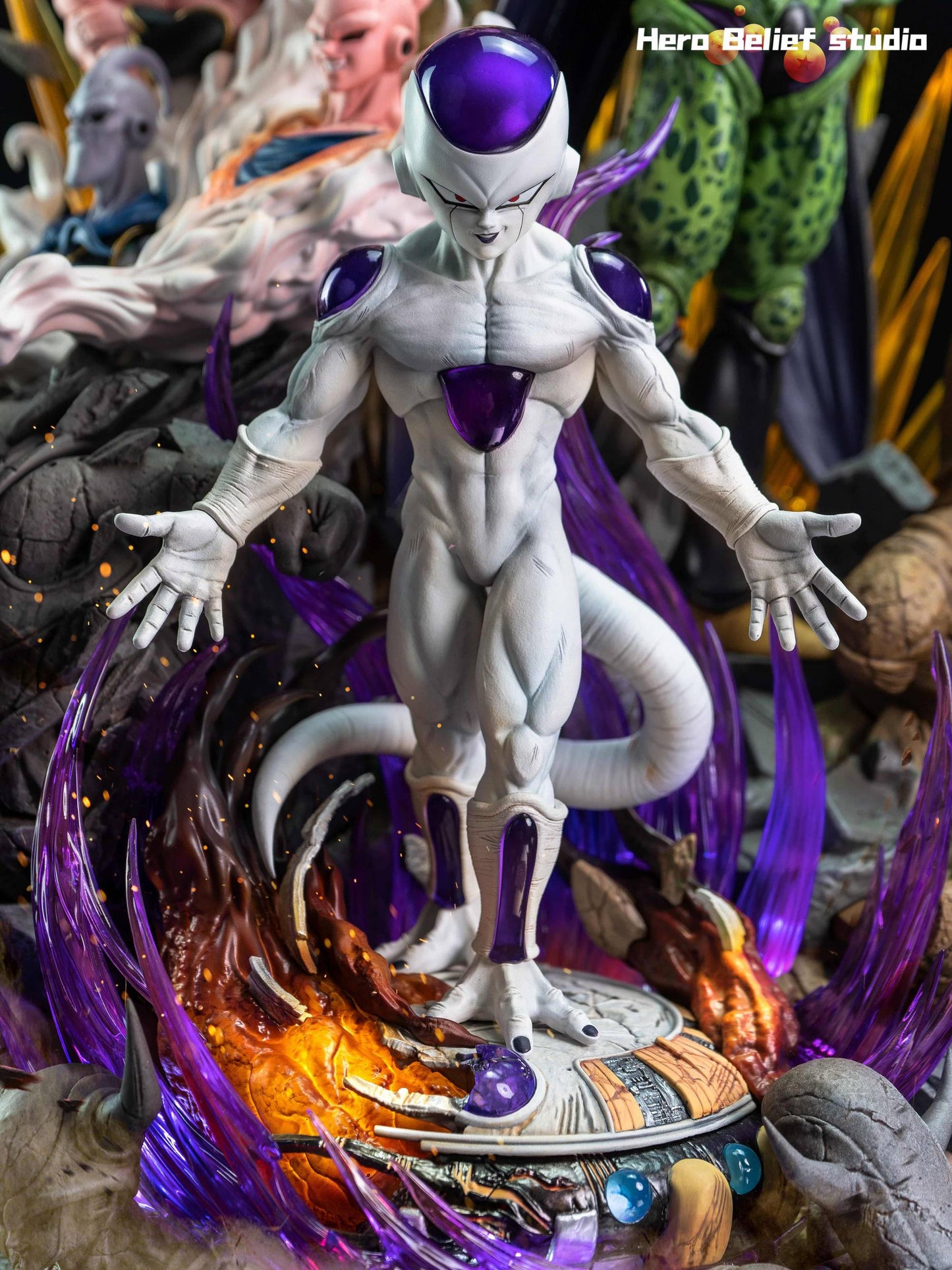 Hero Belief Studio - Dragon Ball Z - Frieza, Cell and Buu 1/6th Scale GK statue