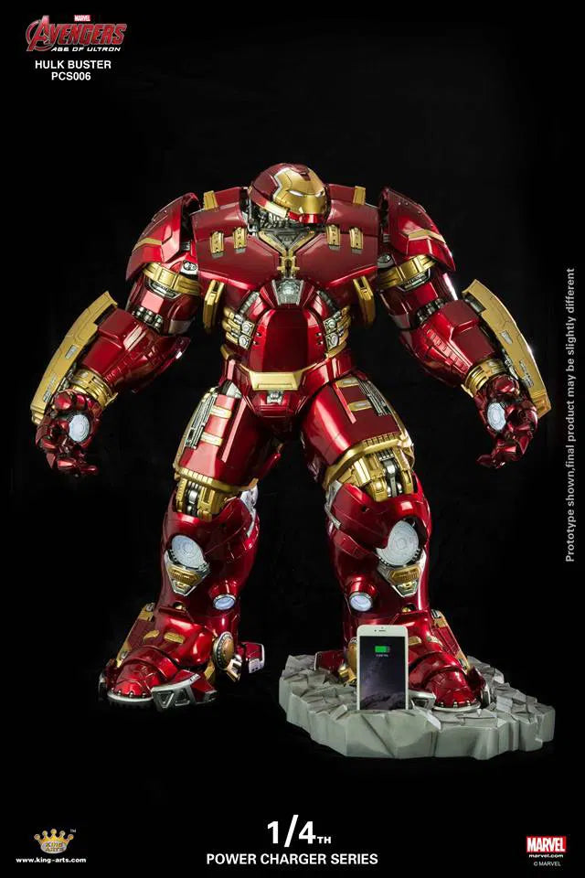 PRE-LOVED - King Arts - Avengers Age of Ultron - 1/4 Scale Hulk Buster Statue