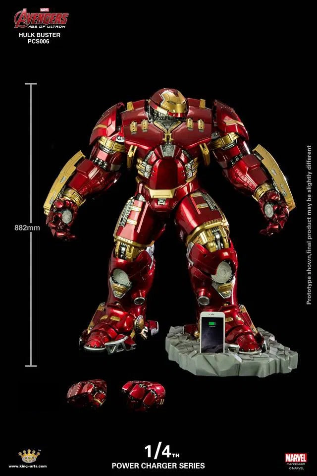 PRE-LOVED - King Arts - Avengers Age of Ultron - 1/4 Scale Hulk Buster Statue