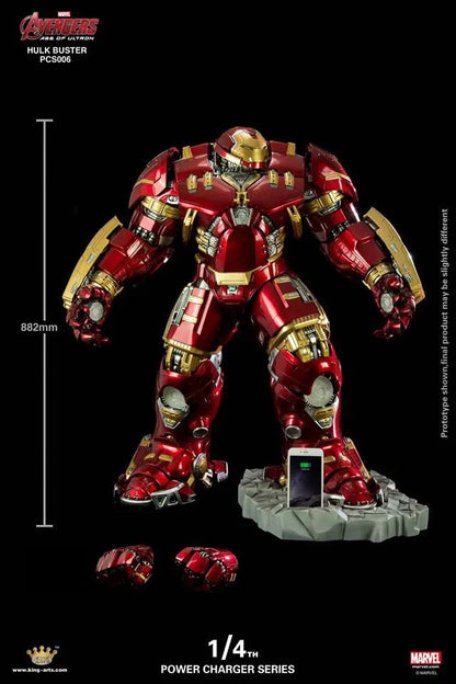 PRE-LOVED - King Arts - Avengers Age of Ultron - 1/4 Scale Hulk Buster Statue