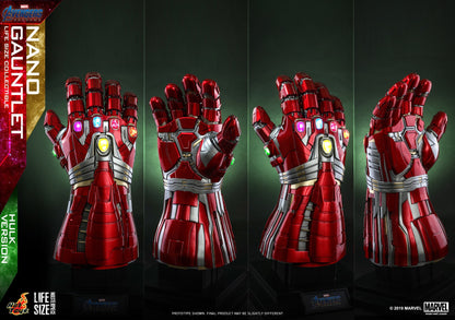 PRE-LOVED - Hot Toys - LMS008 - Avengers : Endgame – Life Size Scale Nano Gauntlet (Hulk Version)