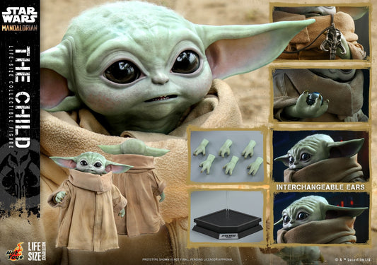PRE-LOVED - Hot Toys - The Mandalorian: The Child (Life Size)