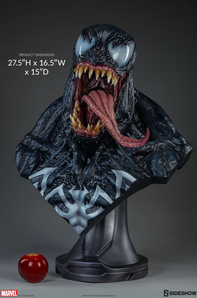 PRE-LOVED - Sideshow Collectible - 400315 - Venom Life Size Bust