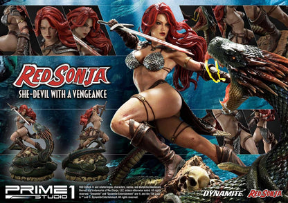 PRE-LOVED - Prime 1 Studio - MMRS-01: Red Sonja She-Devil with a Vengeance