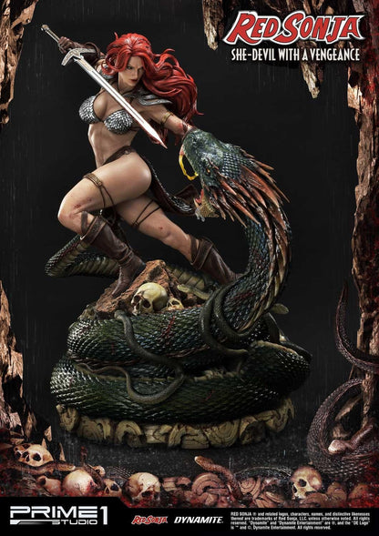 PRE-LOVED - Prime 1 Studio - MMRS-01: Red Sonja She-Devil with a Vengeance