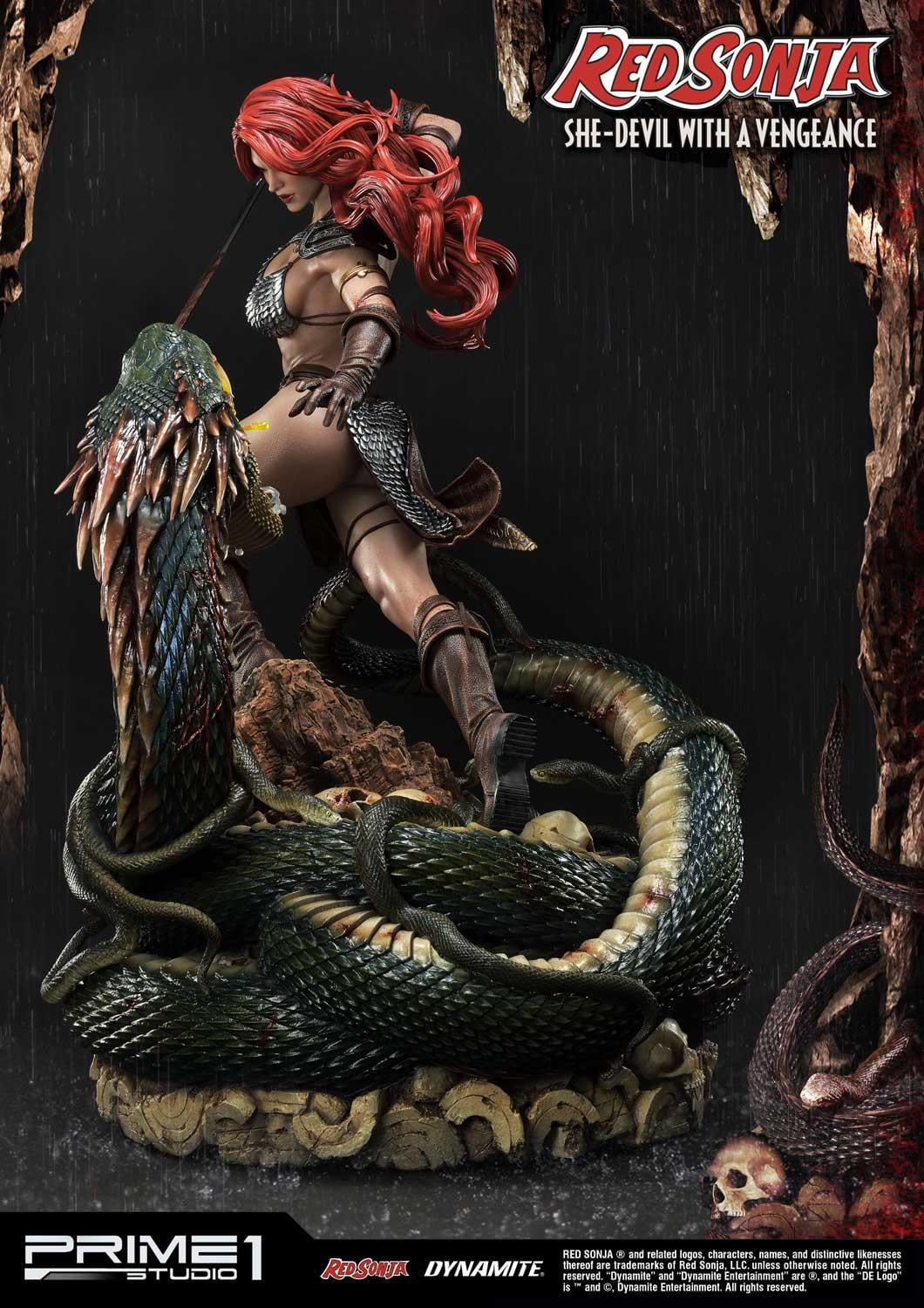 PRE-LOVED - Prime 1 Studio - MMRS-01: Red Sonja She-Devil with a Vengeance