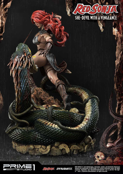 PRE-LOVED - Prime 1 Studio - MMRS-01: Red Sonja She-Devil with a Vengeance