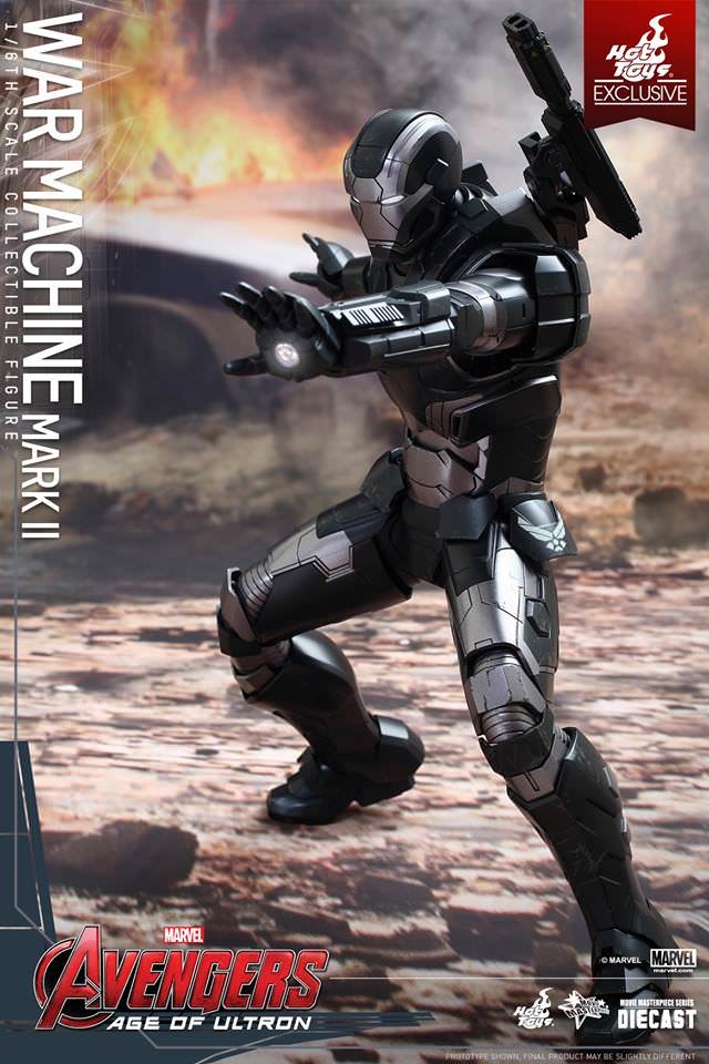 PRE-LOVED - Hot Toys Exclusive - MMS290D10 - Avengers Age of Ultron: War Machine Mark II