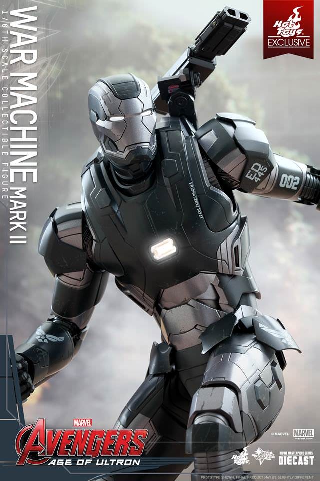 PRE-LOVED - Hot Toys Exclusive - MMS290D10 - Avengers Age of Ultron: War Machine Mark II