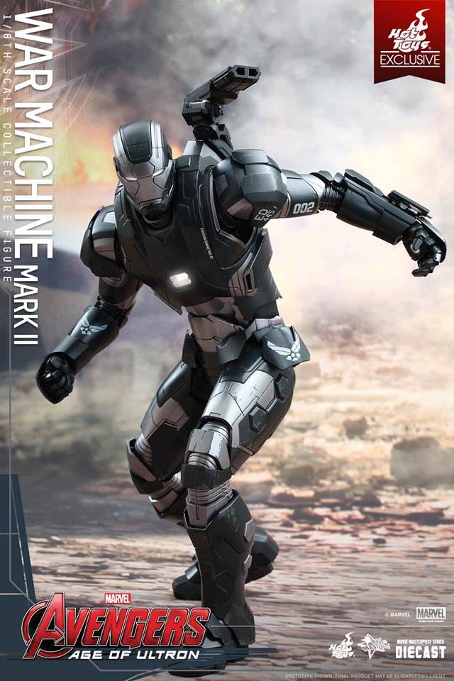 PRE-LOVED - Hot Toys Exclusive - MMS290D10 - Avengers Age of Ultron: War Machine Mark II