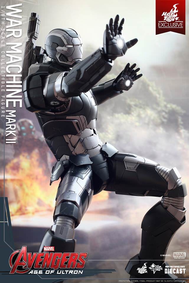 PRE-LOVED - Hot Toys Exclusive - MMS290D10 - Avengers Age of Ultron: War Machine Mark II