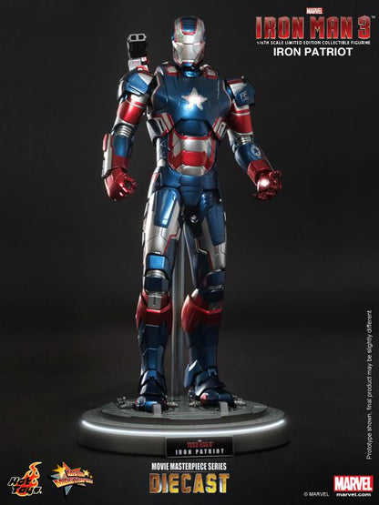 PRE-LOVED - Hot Toy - MMS195D01 - Iron Man 3: Iron Patriot (Diecast)