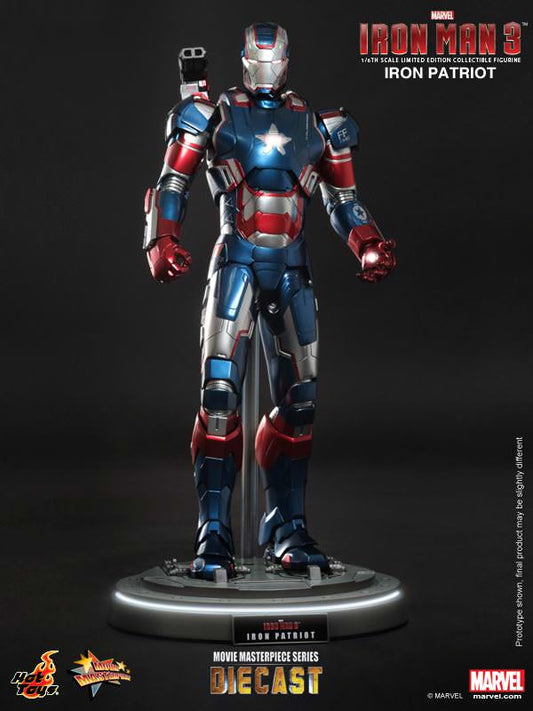 PRE-LOVED - Hot Toy - MMS195D01 - Iron Man 3: Iron Patriot (Diecast)
