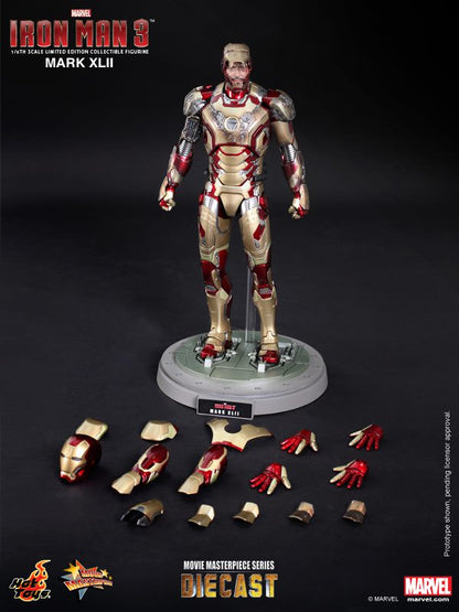 PRE-LOVED - Hot Toys - MMS197D02 - Iron Man Mark XLII (Diecast)