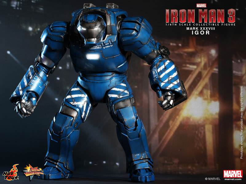 PRE-LOVED - Hot Toys - MMS215: Iron Man Mark 38 - Igor