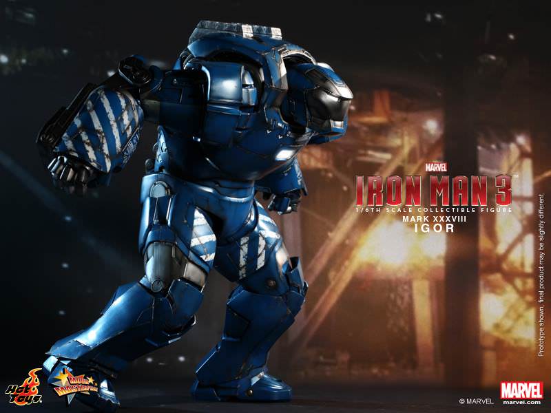PRE-LOVED - Hot Toys - MMS215: Iron Man Mark 38 - Igor