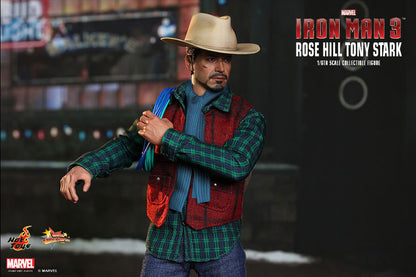 PRE-LOVED - Hot Toys - MMS232 - Iron Man 3: Rose Hill Tony Stark