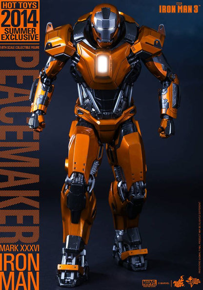 PRE-LOVED - Hot Toys 2014 Summer Exclusive - MMS258 - Iron Man 3: Iron Man Mark 36 Peacemaker
