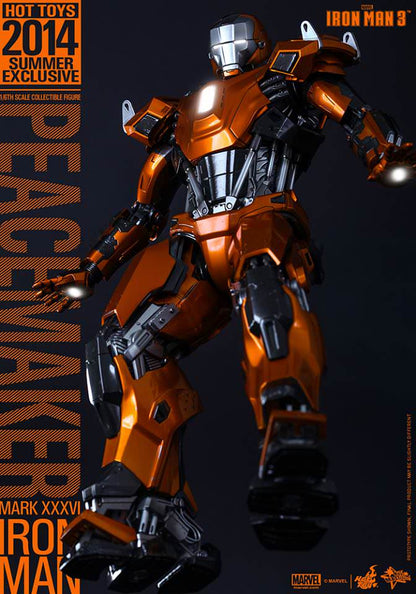 PRE-LOVED - Hot Toys 2014 Summer Exclusive - MMS258 - Iron Man 3: Iron Man Mark 36 Peacemaker