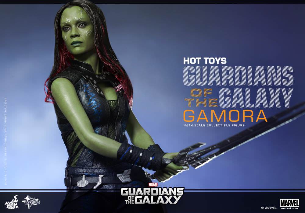 PRE-LOVED - Hot Toys - MMS259 - Guardians of the Galaxy: Gamora