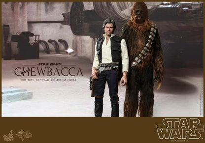 PRE-LOVED - Hot Toys - MMS263 - Star Wars IV: Hans Solo & Chewbacca