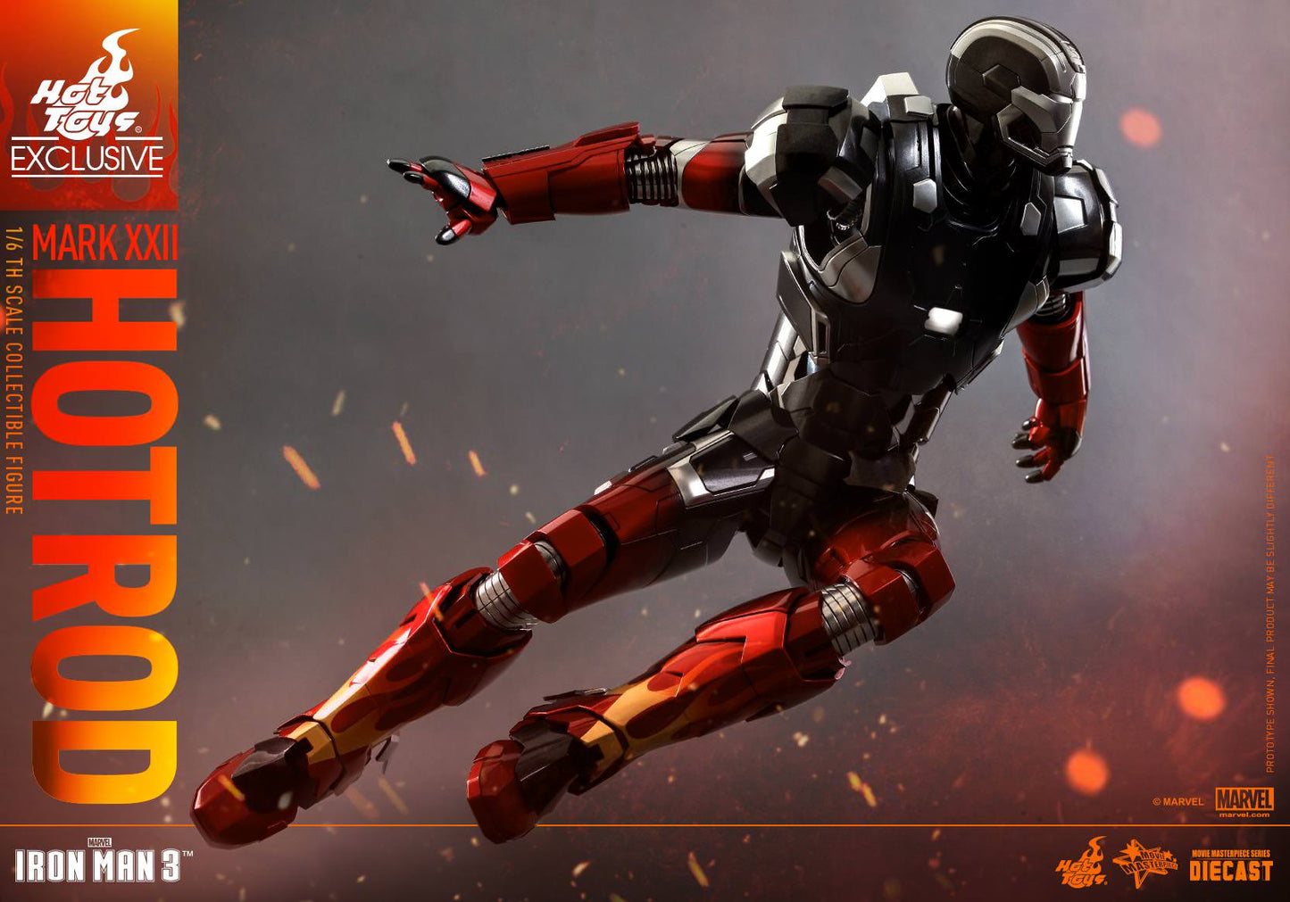 PRE-LOVED - Hot Toys Exclusive - Iron Man Mark XXII: Hot Rod