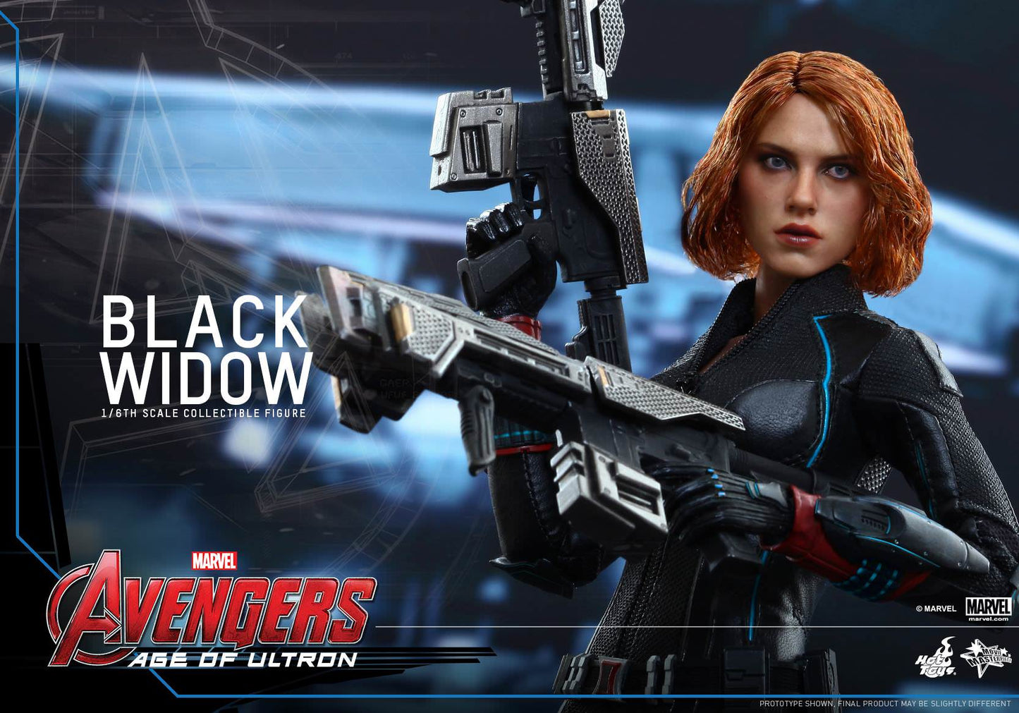 PRE-LOVED - Hot Toys - MMS288 - Avengers Age of Ultron: Black Widow