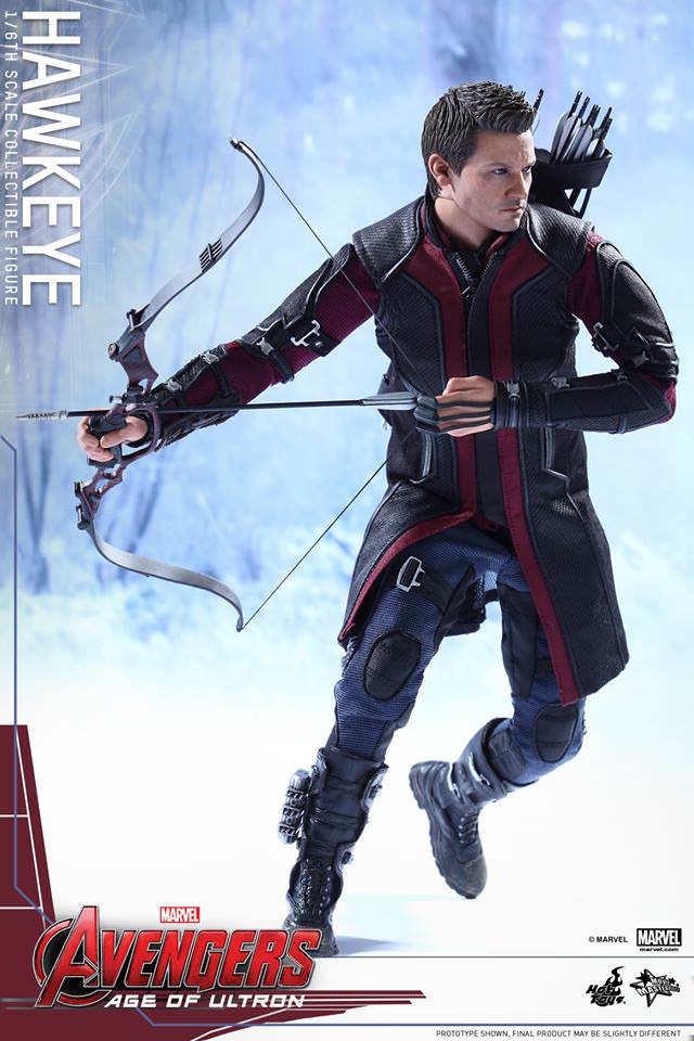 PRE-LOVED - Hot Toys - MMS289 - Avengers Age of Ultron: Hawkeye