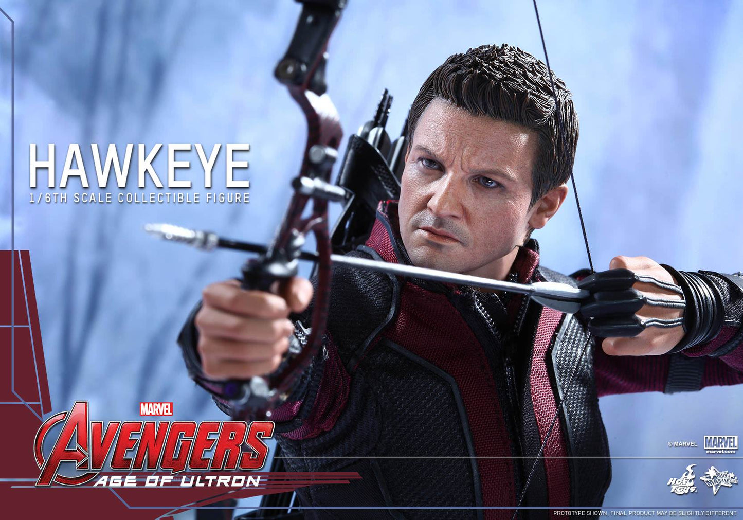 PRE-LOVED - Hot Toys - MMS289 - Avengers Age of Ultron: Hawkeye