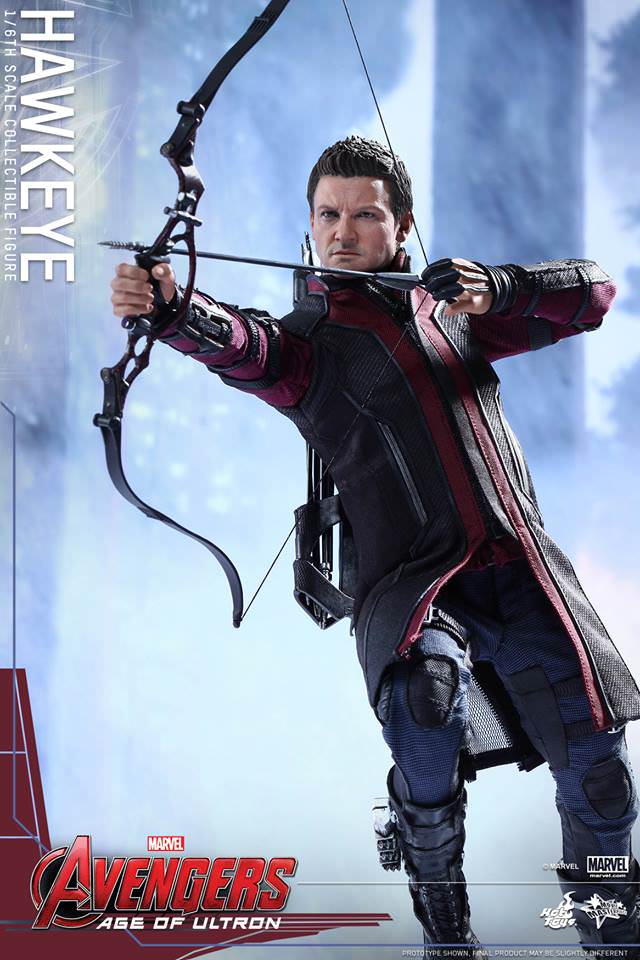 PRE-LOVED - Hot Toys - MMS289 - Avengers Age of Ultron: Hawkeye
