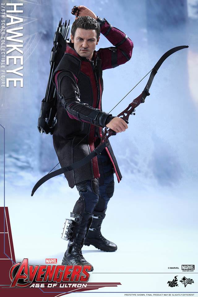 PRE-LOVED - Hot Toys - MMS289 - Avengers Age of Ultron: Hawkeye