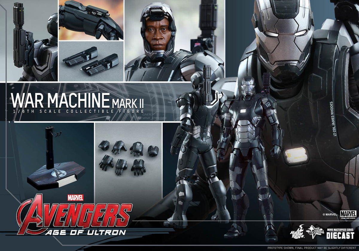 PRE-LOVED - Hot Toys - MMS290D10 - Avengers : Age of Ultron – War Machine Mark II
