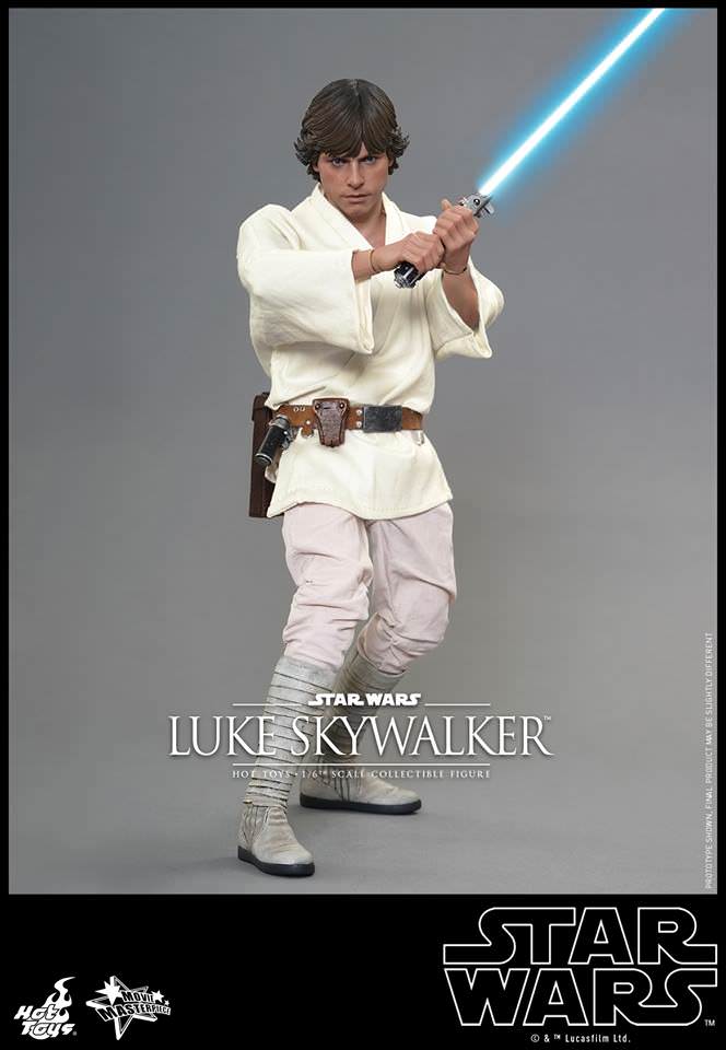 PRE-LOVED - Hot Toys - MMS297 - Star Wars IV: Luke Skywalker